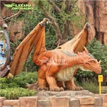 Grande drago arancione